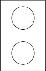 SL9129 - 5.5" Round Circle 17" Sheet Labels