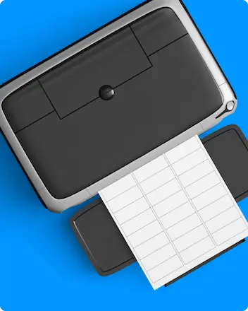 Inkjet Printer Labels with vibrant color printing