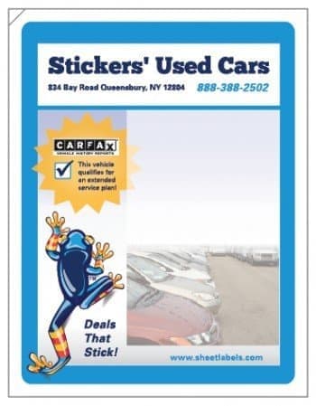 custom printed window stickers